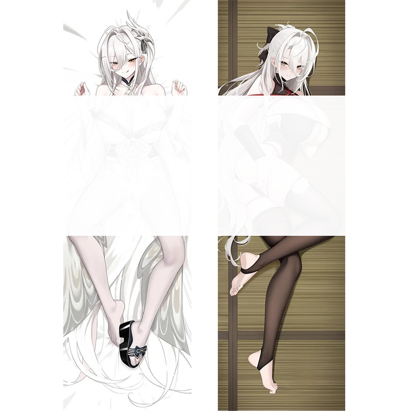 Azur Lane Hakuhou อะนิเมะ Dakimakura หมอน 50*150 ซม.