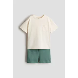 H&M(เอชแอนด์เอ็ม) ชุดเสื้อยืดและกางเกงขาสั้น 2 ชิ้น เด็กชาย 1308663_1