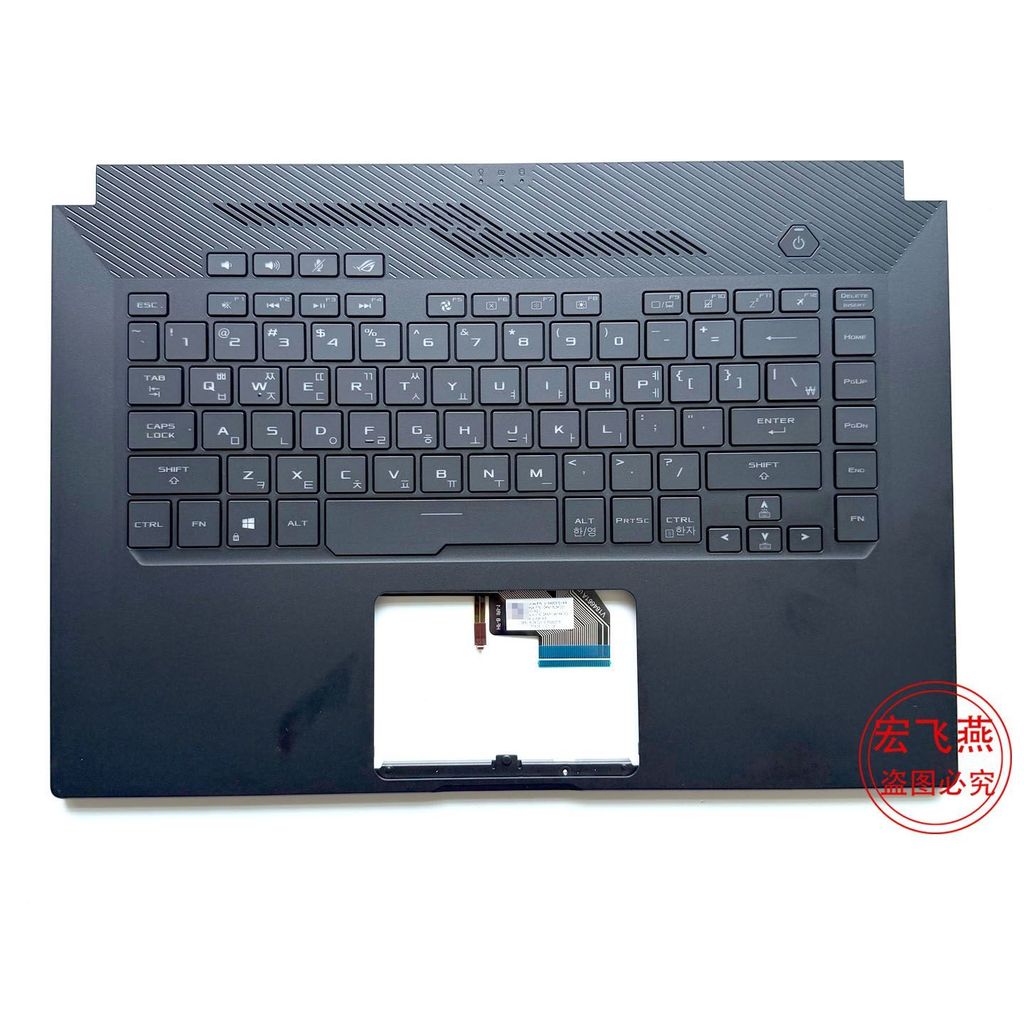 ใช้งานร่วมกับ ASUS ไอซ์ชาร์ป2 GA502 GX502 GU502G GA502G GU502DU คีย์บอร์ด C เคส