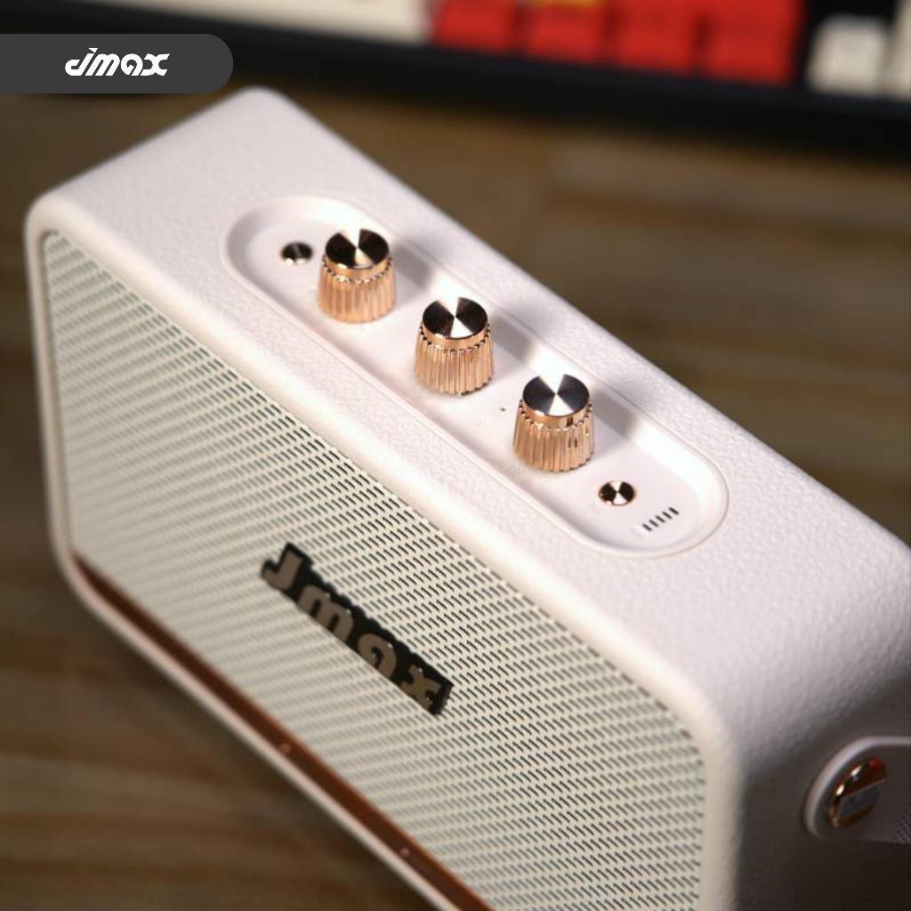 JMAX Speaker JM-5PRO ลำโพงบลูทูธ เชื่อมต่อได้ 2 ตัว พร้อมสายหิ้ว ลำโพงไร้สาย 10W ของแท้ 100%