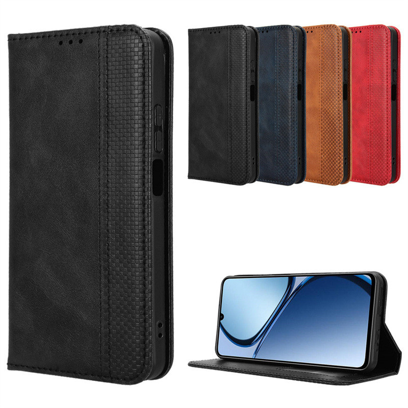 เหมาะสําหรับ OPPO Realme C63 เคสโทรศัพท์ Narzo N63 การ์ดซองหนัง Realme C61 4G Flip