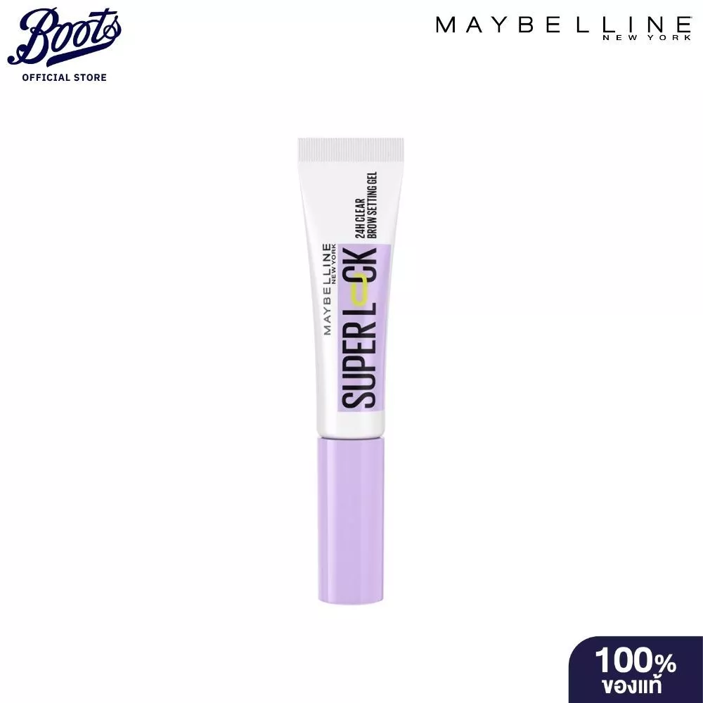 Maybelline เมย์เบลลีน นิวยอร์ก ซูเปอร์ล็อก บราว เซ็ตติ้ง เจล