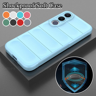 เคสซิลิโคนกันกระแทกสําหรับVivo V70 FE 5Gธรรมดานุ่มTPUกลับปลอกทนทานธรรมดาเลนส์กล้องAnti FallปกหลังVivoV70 V70FE V2550 V2538 2026