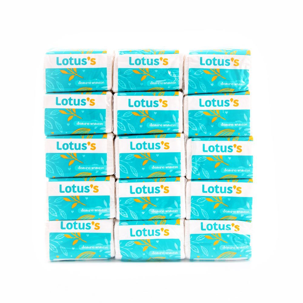 [สินค้าส่งด่วน] โลตัสป๊อปอัพทิชชู่80แผ่นP30 LOTUSS POP UP TISSUE 80 SHEET P30