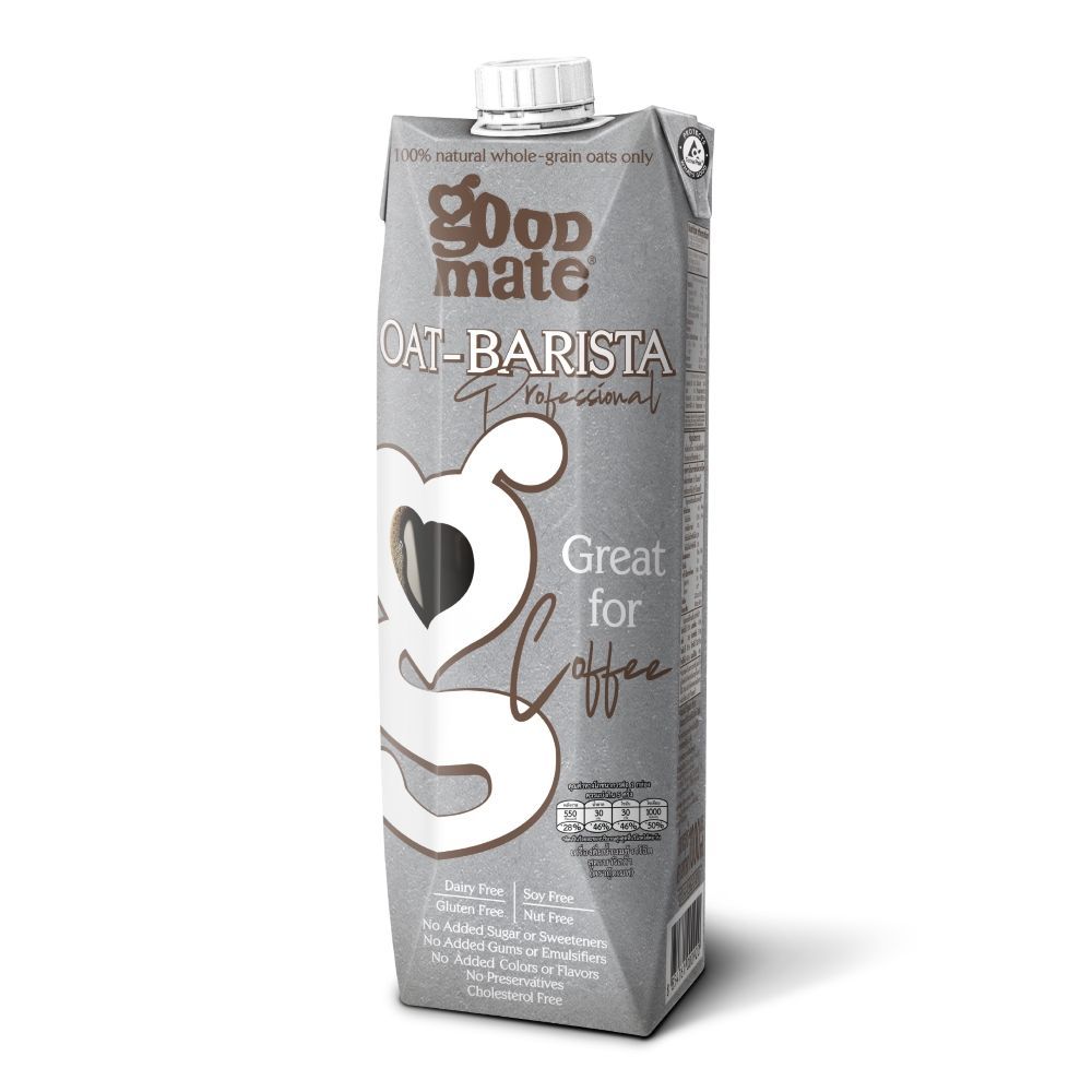 [สินค้าส่งด่วน] กู๊ดเมท นมโอ๊ต สูตรบาริสต้า 1000 มล. GOODMATE EBARISTAOATMILK 1000 ML.