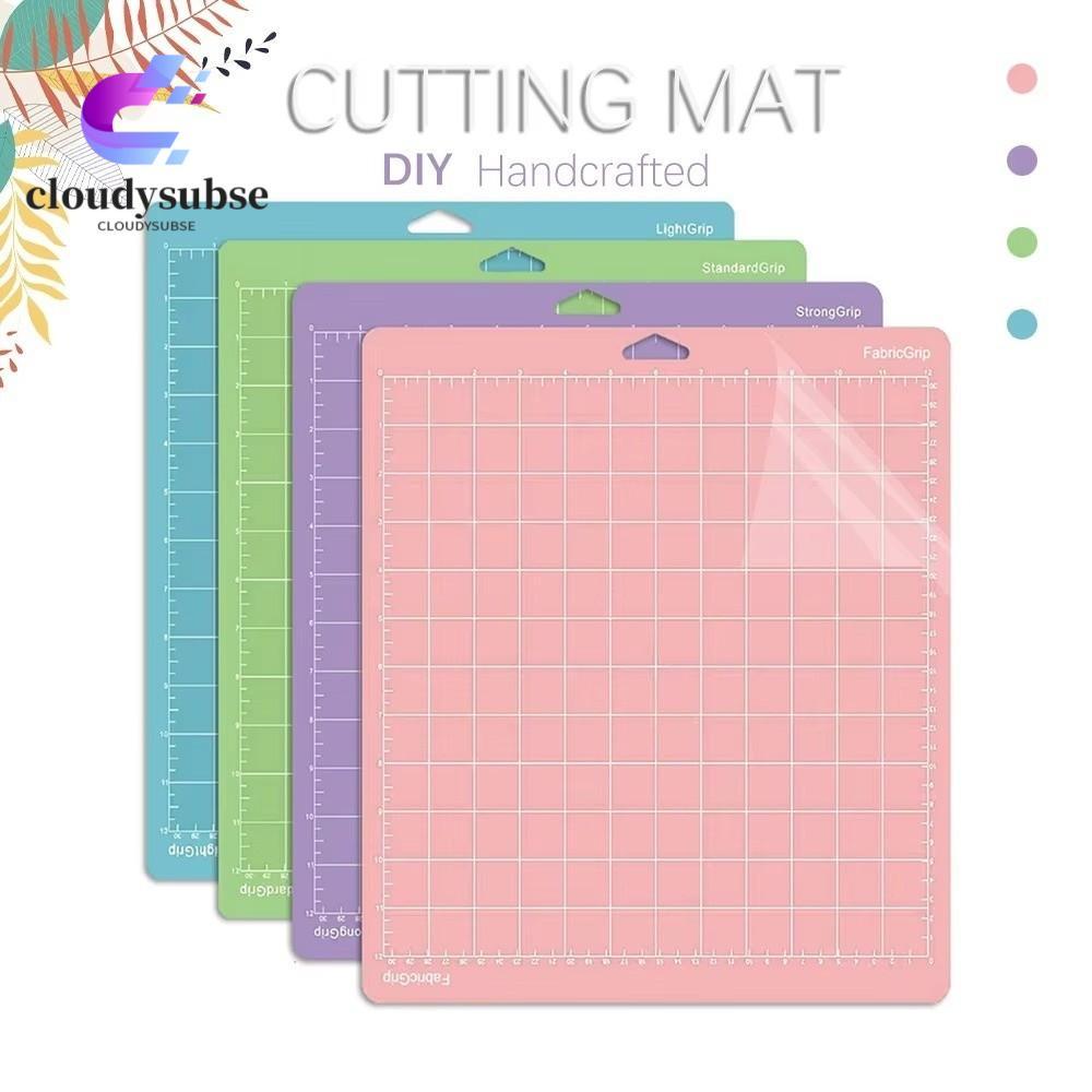 แผ่นรองตัด CLOUD, แผ่นรองตัด PVC กาว, ทนทาน Cameo Silhouette ลื่น Strong Grip Cricut Mat สําหรับงานฝ
