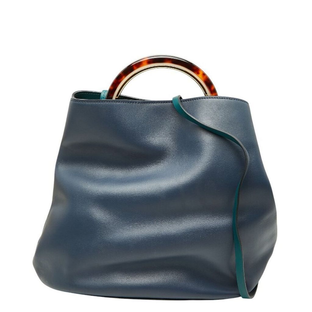Marni Shoulder Bag Purse Cross Body Leather Used