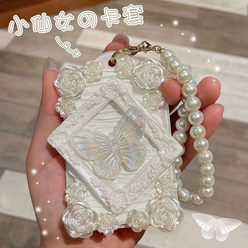 公交卡保护套风学生饭卡门禁卡套自制diy证套奶油胶材料包4.30Bus Card Protective Cover, Student Meal Card and Access Card Cover, 