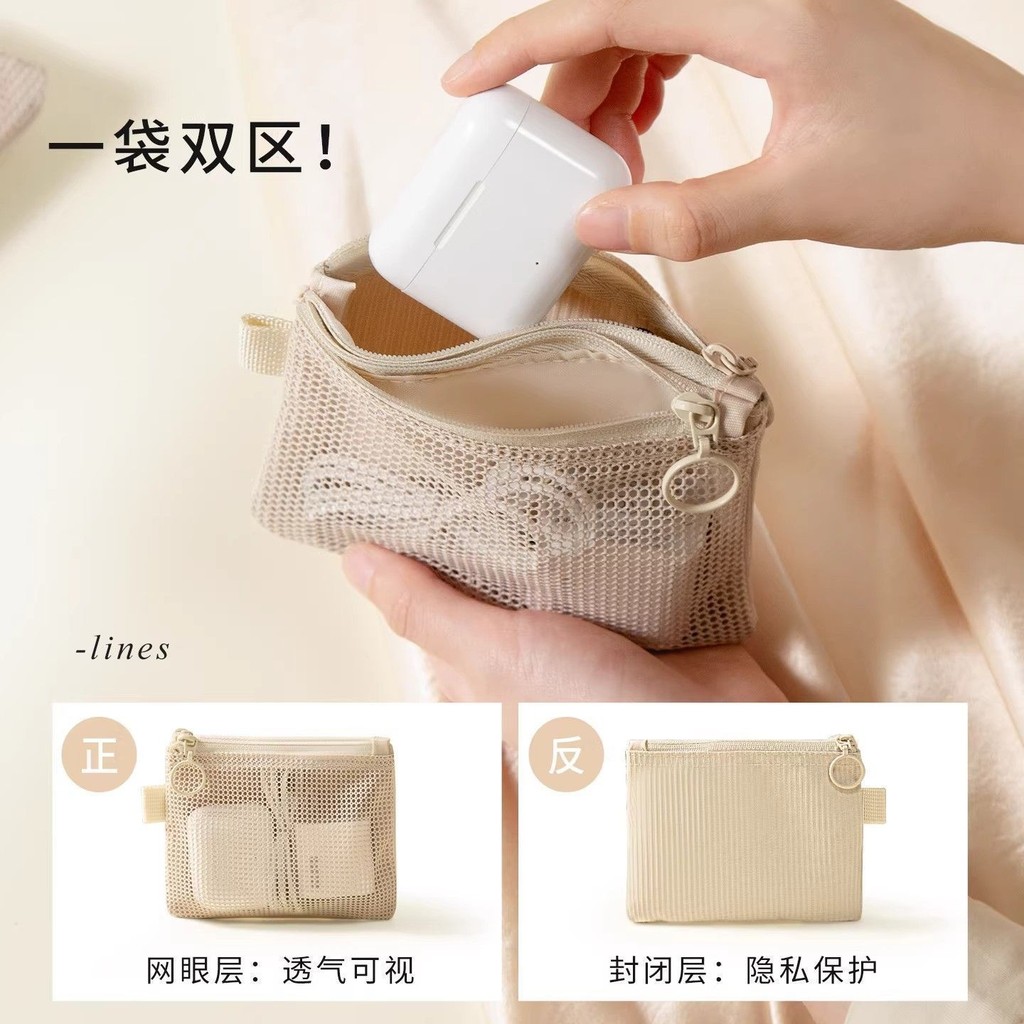 Travel Mini Cosmetic Bag Document Bag Wash
