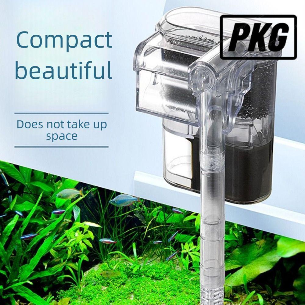 REPKG ทําความสะอาดปั๊มน้ํา, อินเทอร์เฟซพลังงาน USB ติดผนัง ตัวกรองตู้ปลา, การทําให้บริสุทธิ์น้ําขนาดเล็กคุณภาพสูง การกรองใต้น้ํา ตู้ปลา