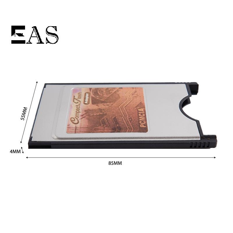 [EA] Compact Flash CF เป็น PC Card PCMCIA Adapter Card Reader สําหรับแล็ปท็อปโน้ตบุ๊ค TH