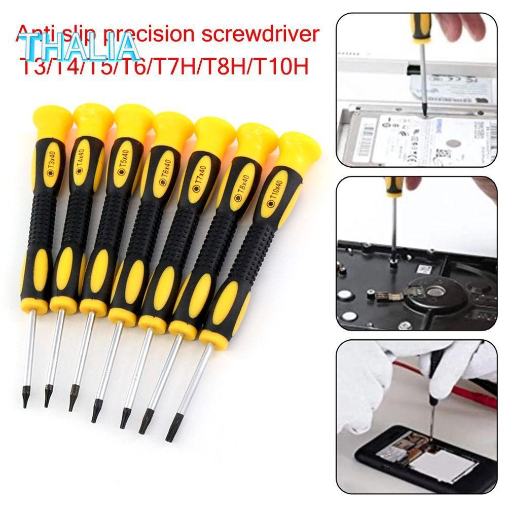 ไทยลีอา‌ เครื่องมือซ่อมถอดชิ้นส่วน, ไขควง Torx พลาสติกรู, Professional T3/T4/T5/T6/T7H/T8H/T10H เครื