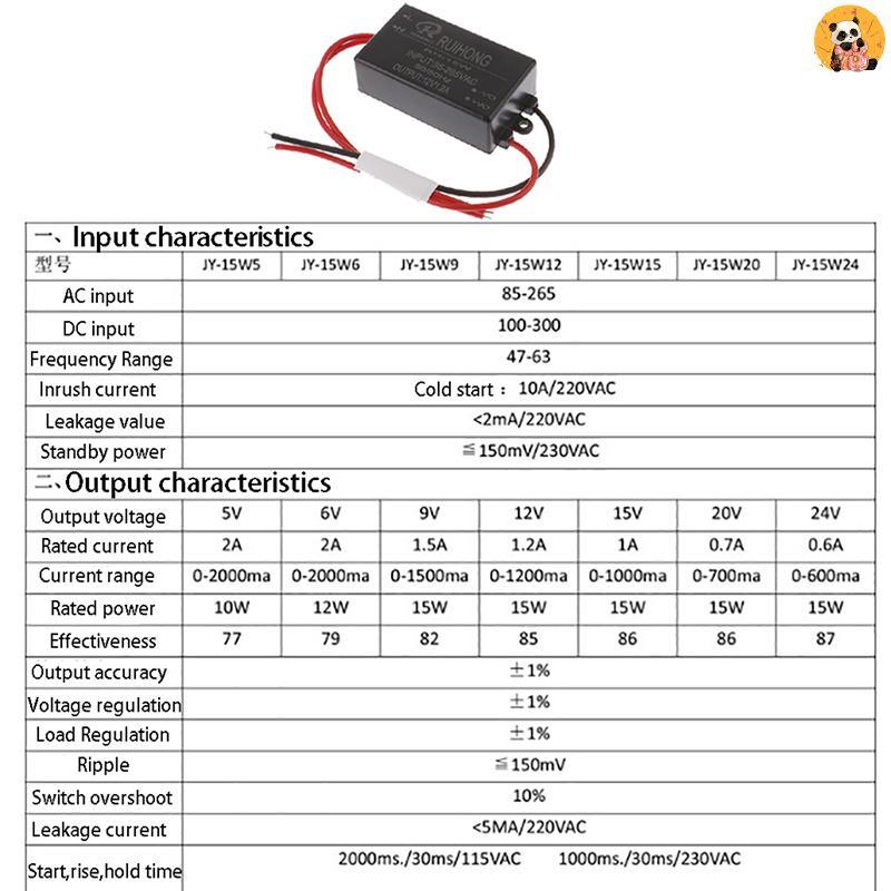[CO] AC-DC Converter 220V to DC5V 6V 9V 12V 15V 20V 24V Switching Power Supply Module [TH]