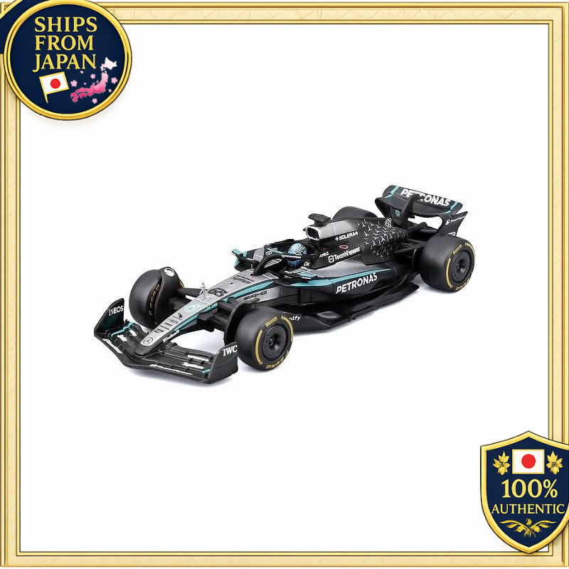 Kyosho BURAGO 1/43 Mercedes-AMG Petronas F1 Team W16 2025 Australian GP No.63 G. Russell with Driver