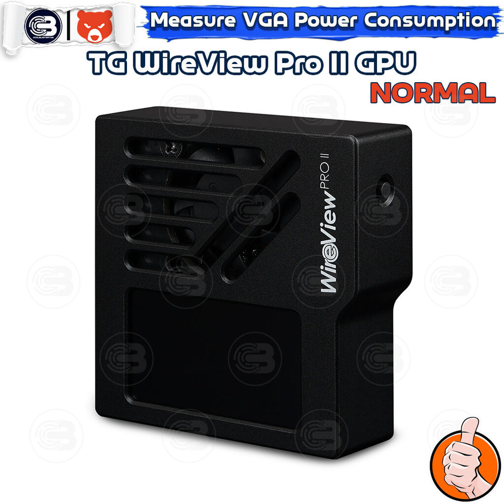 [CoolBlasterThai] THERMAL GRIZZLY WIREVIEW PRO II GPU (TG-WV-P2-H19N) GPU Power Consumption TFT-IPS Display (จอแสดงข้...