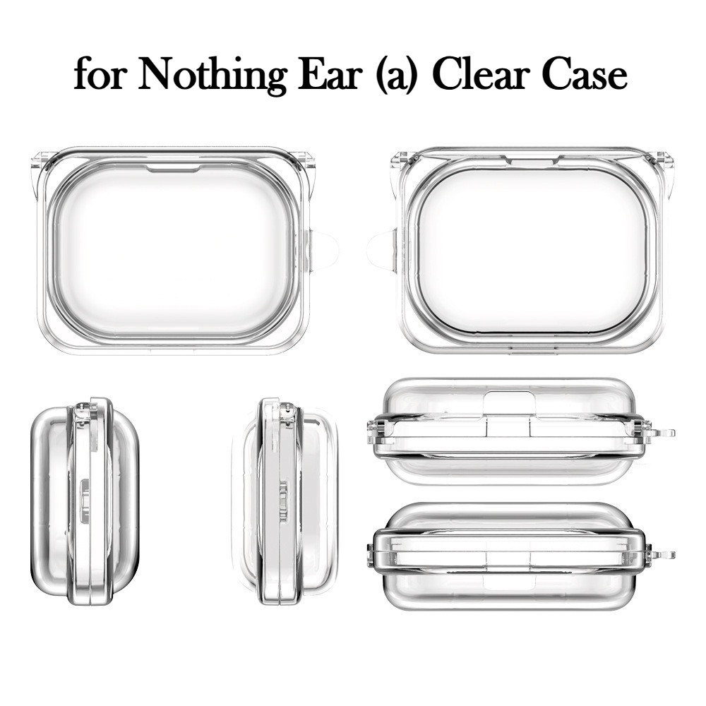 for Nothing Ear (a) Case Clear Case Suitable for Nothing Ear a Shockproof Shell Protective Sleeve wi