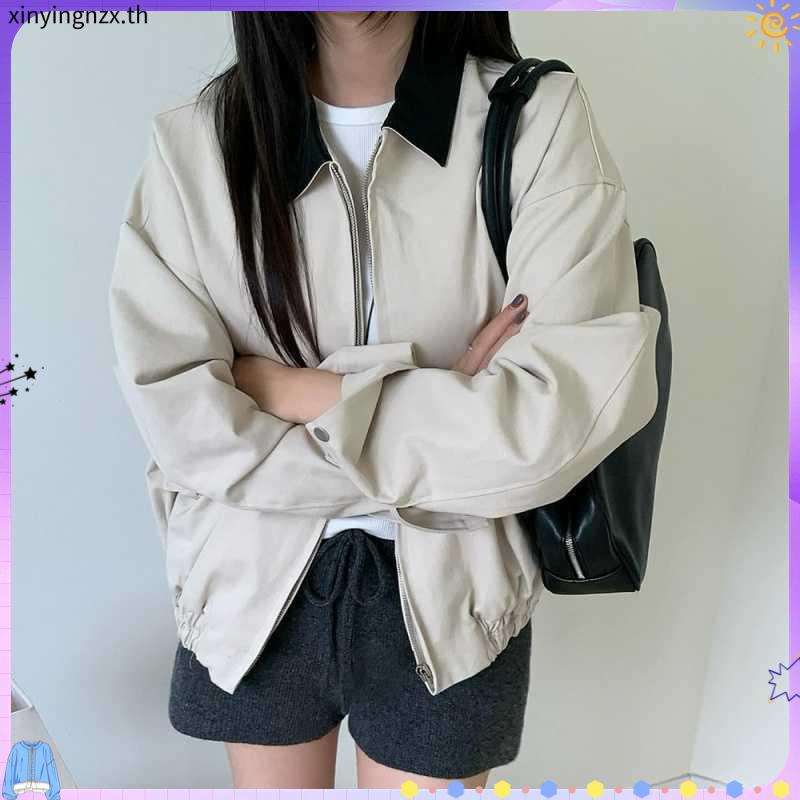TOPBASIX - S Suede Jacket เสื้อแจ็คเก็ตหนังกลับ