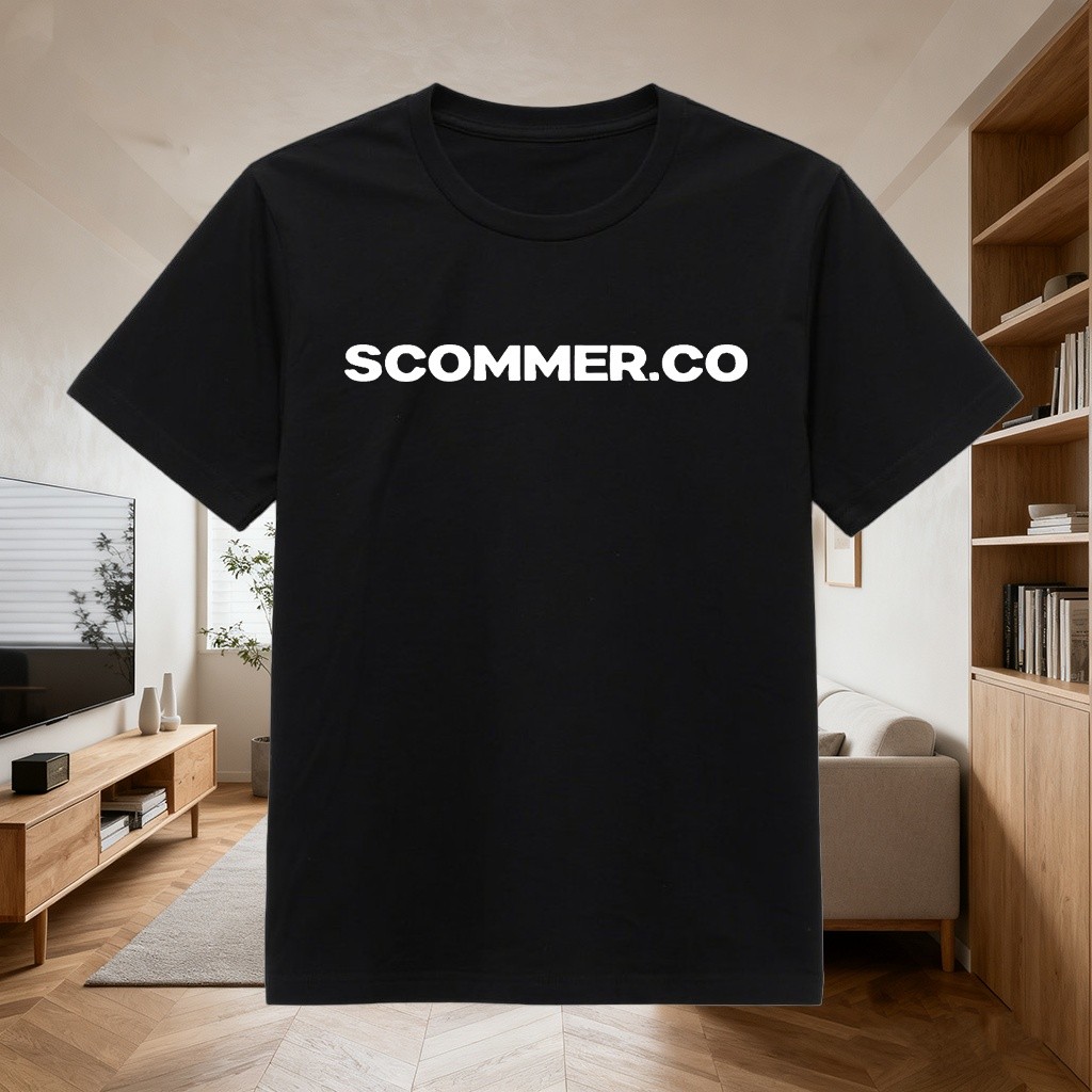 KATUN Scommer.co Pay on Delivery เสื้อยืดผ้าฝ้าย Combed Unisex 24s ขายดีที่สุด หลวมทั้งหมด