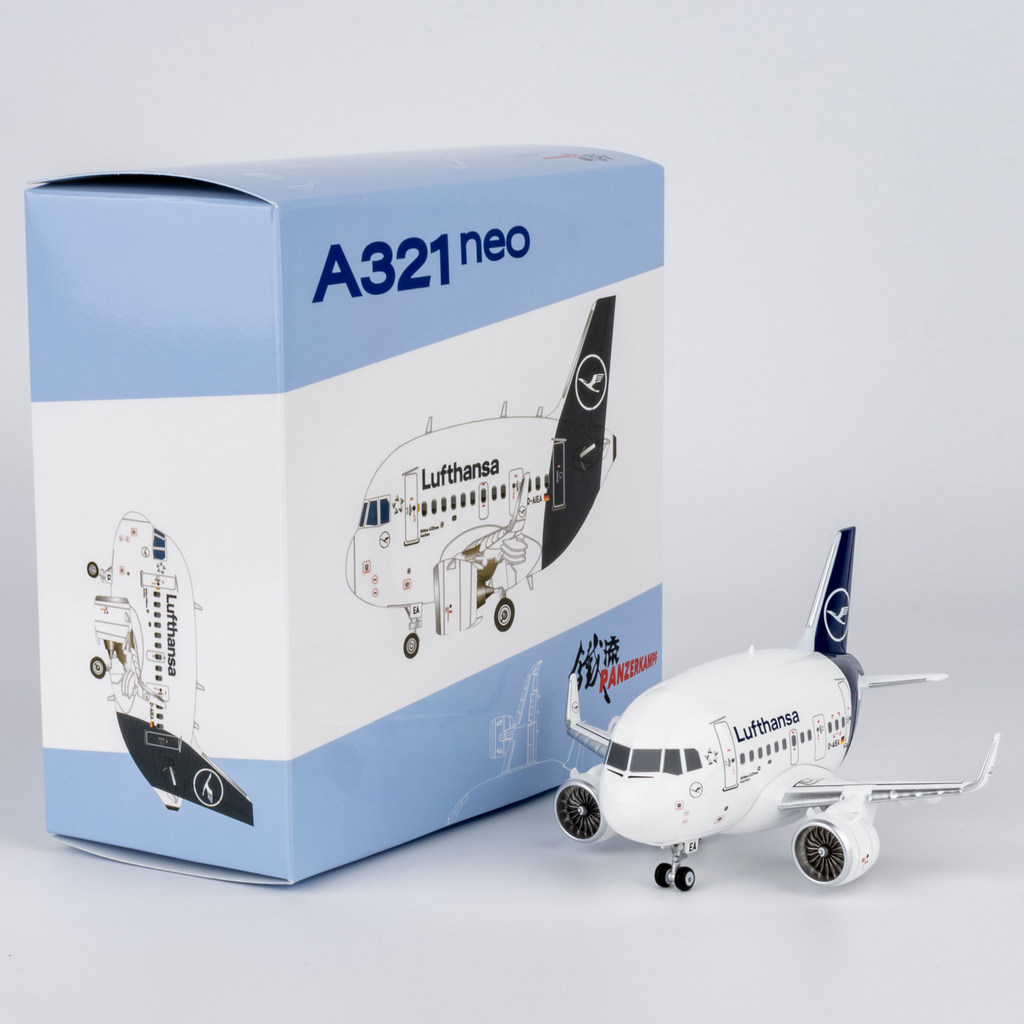 70102PE Hensa Airlines A321neo โมเดลเครื่องบินเวอร์ชั่นสนุก