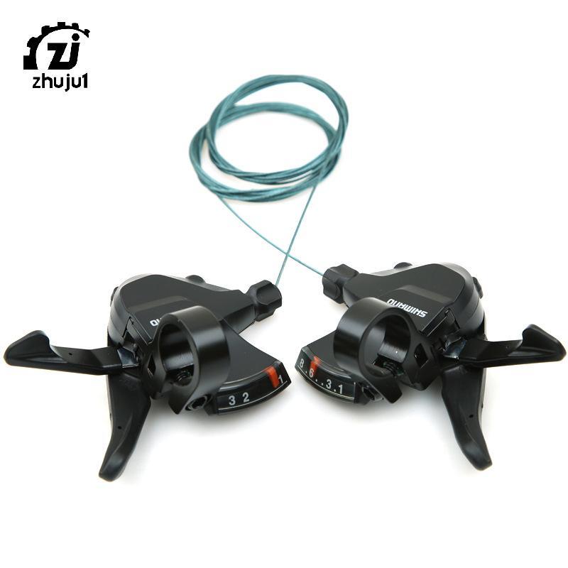 [zhuju1] M310 Shifter 8 Speed Gear Shifters 3X8 สําหรับ Altusr พร้อมสาย Groupset Mtb Mountain จักรยา