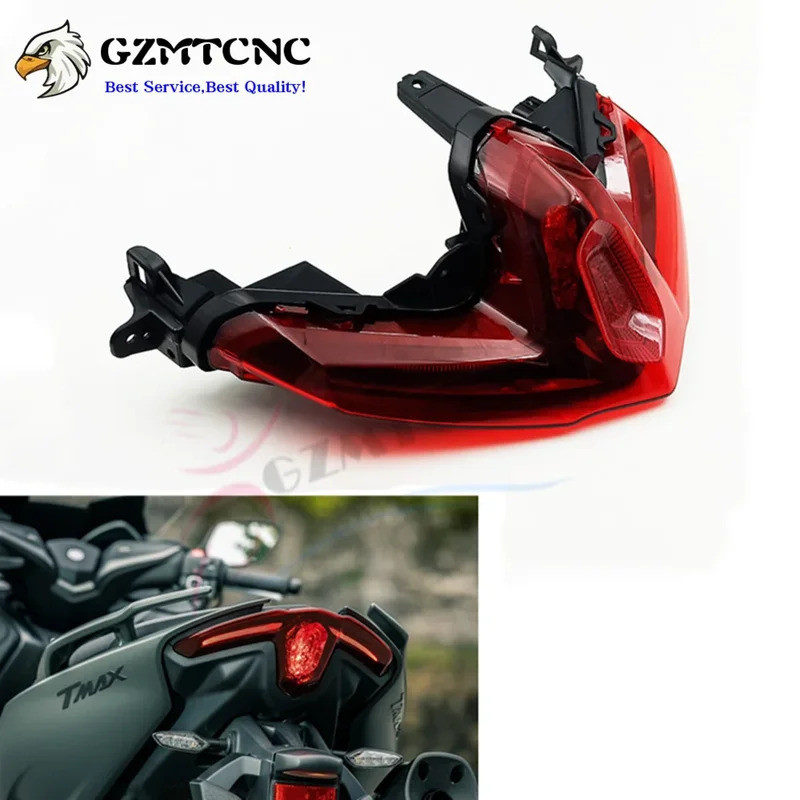 LY TMAX 560 ไฟท้ายLED Tailightเบรครถจักรยานยนต์กันน้ําสําหรับYAMAHA TMAX560 XP560 TMAX-560 T-MAX560 