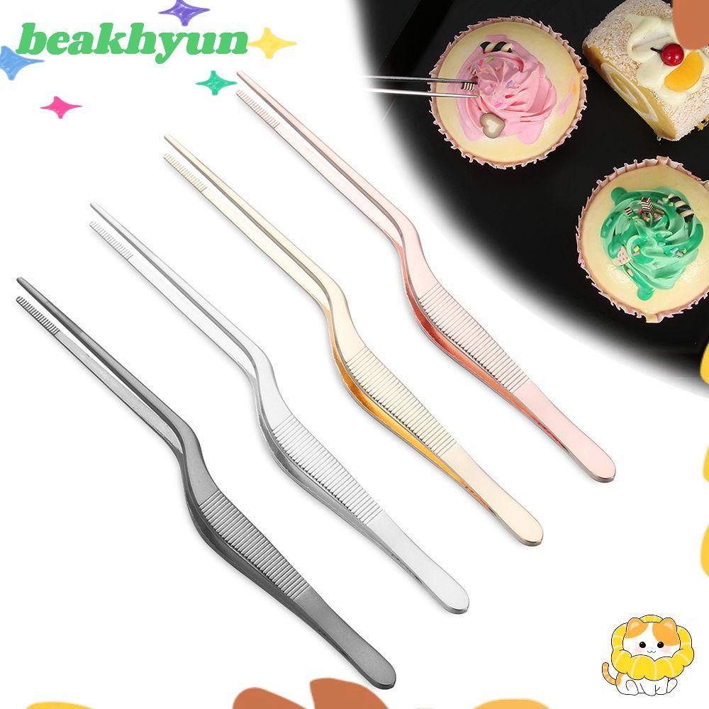 BYUN อาหาร Tweezer เครื่องมือห้องครัว Chef สแตนเลส