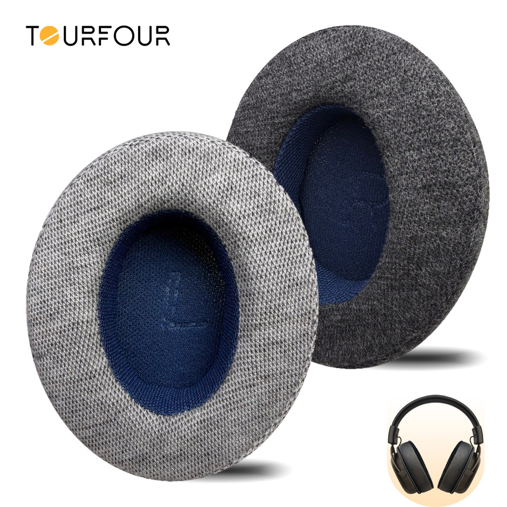 TOURFOUR เปลี่ยนแผ่นรองหูฟังสําหรับ Fantech Sonata MH90 หูฟังแผ่นรองหูฟัง Earmuffs แถบคาดศีรษะ