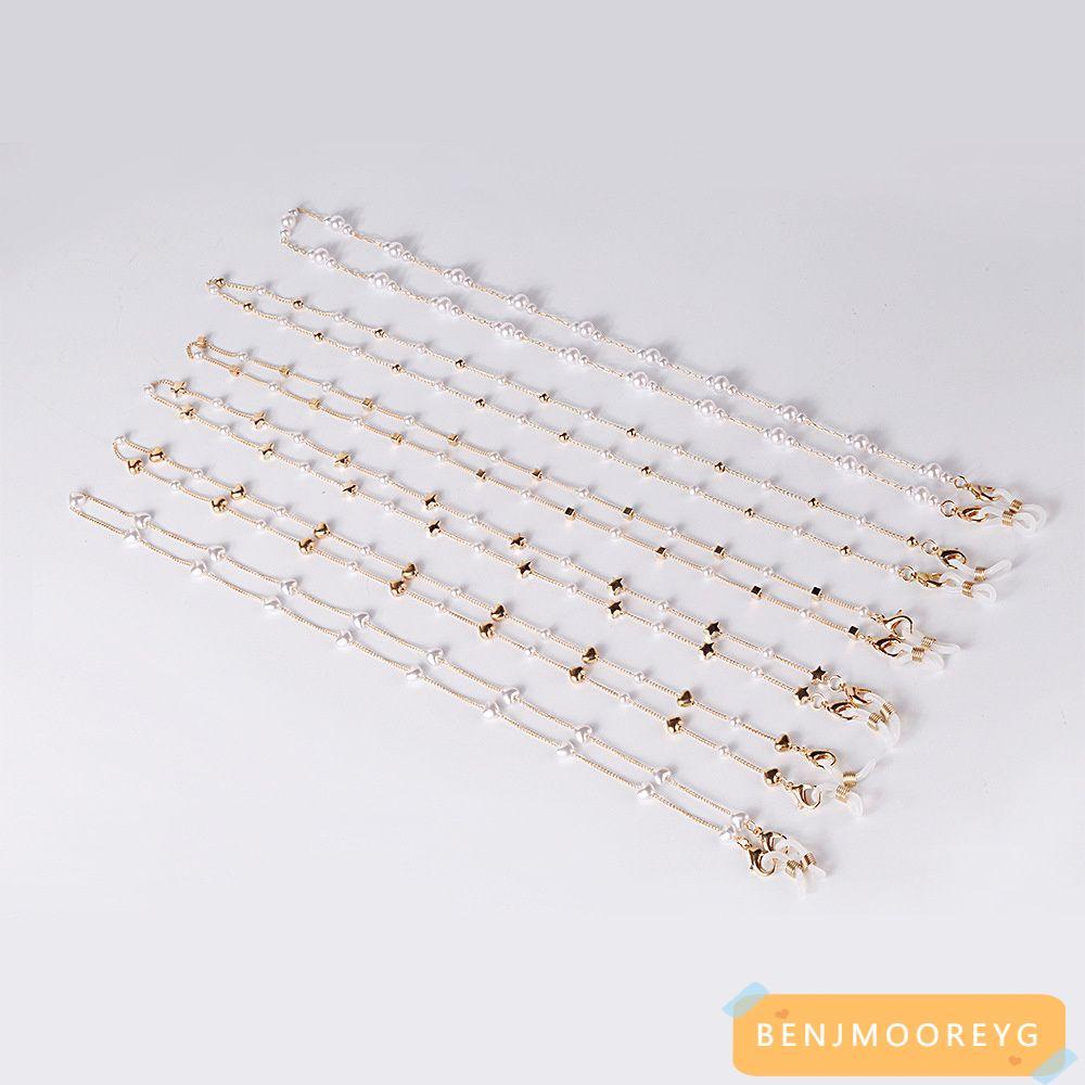 BENJMOOREYG Chain Pearl Anti-lost Lanyard Chain Star Anti Drop Lanyard