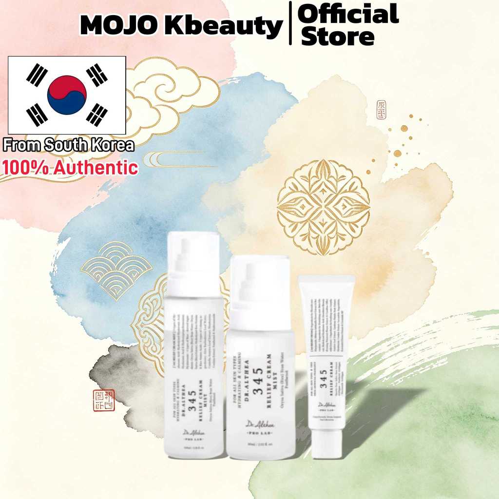 [Dr.Althea] 345 Relief Cream 50ml/345 Relief Cream Mist 60ml 345 Relief Cream Mist 100ml / ปลอบประโล