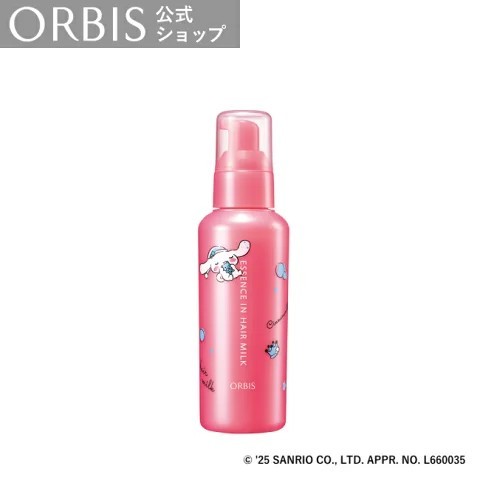 ORBIS ESSENCE IN HAIR MILK Cinnamonroll ทรีทเม้นท์บำรุงผมเนื้อน้ำนม