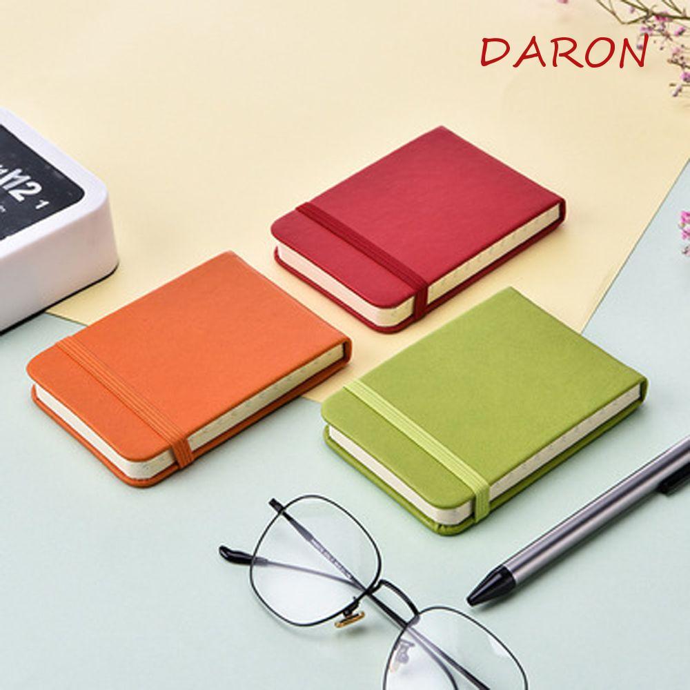 DARON Pocket Notebook Study Work อุปกรณ์การเรียน Daily Planner Weekly Agenda 96 แผ่น Mini Notebook