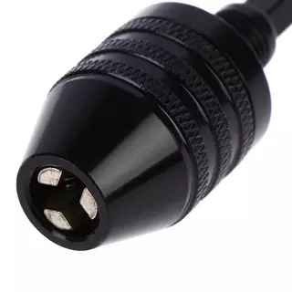 [Snowth] 1/4 Hex Shank Keyless Drill Chu Qui Change Adapter Converter เจาะอะแดปเตอร์ [zkm]