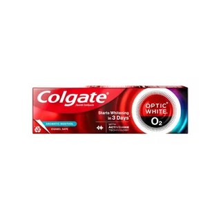 Colgate คอลเกต ยาสีฟัน อ๊อพติค ไวท์ โอทู อะโรมาติก เมนทอล 85 กรัม