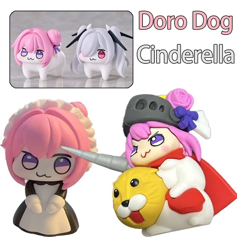 Goddess of Victory: NIKKE Doro Dog Figure Set Cute Cinderella Dorothy Collectible Model
