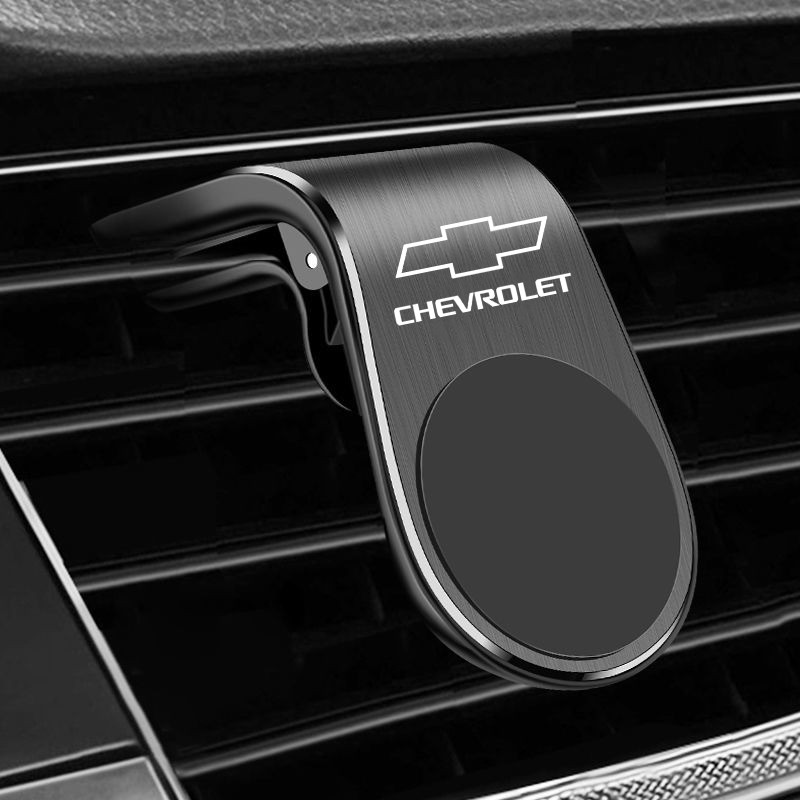 รถแม่เหล็กผู้ถือโทรศัพท์ Air Vent คลิปหมุน GPS สนับสนุนสําหรับ Chevrolet Cruze Sonic Silverado Trax 