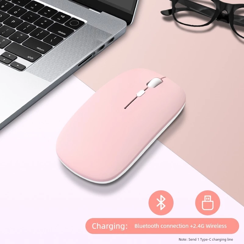 เมาส์ไร้สายบลูทูธ 2.4G โหมดคู่ Type-C thumbnail 9
