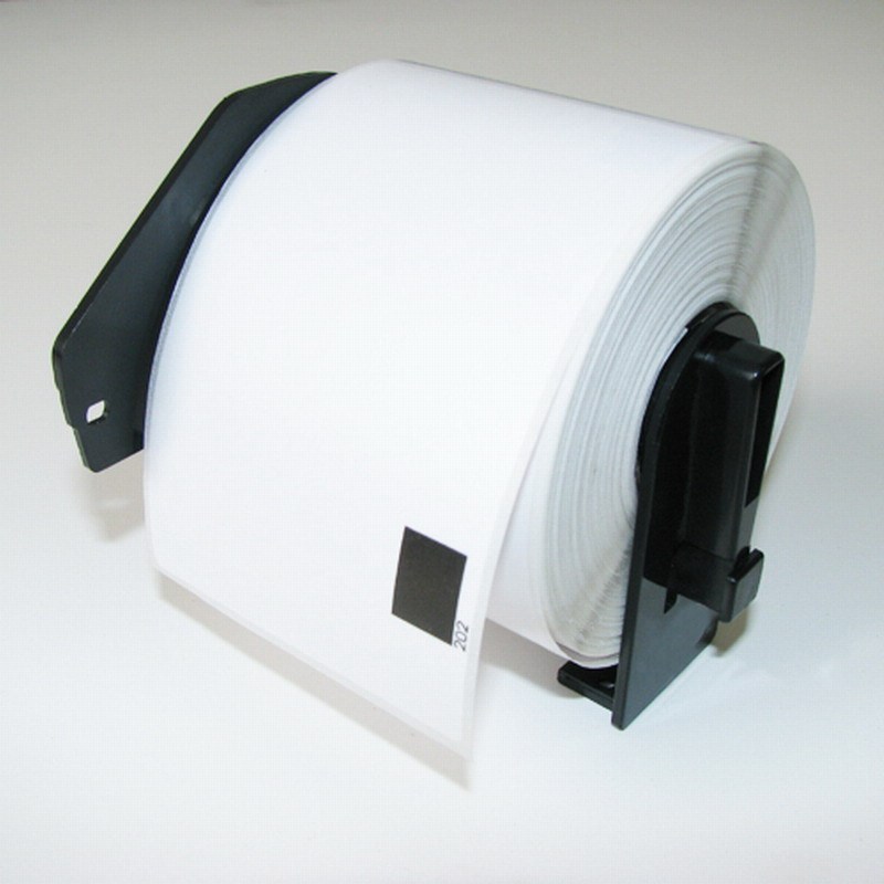 4 x Rolls Brother DK 11202 ป้ายสําหรับ QL-580 700 800 810W 820NWB 1050 1060N 1100 1110NWB