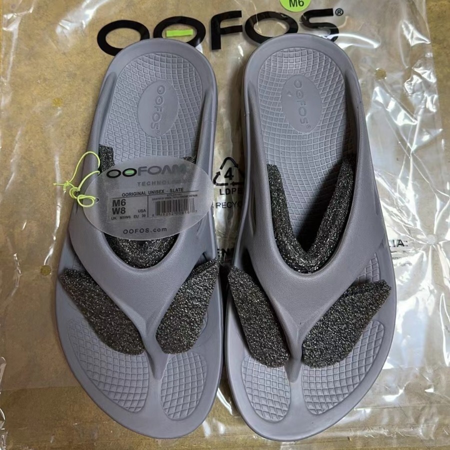 เกาหลี oofos ฤดูร้อนกีฬา Recovery ผู้ชายผู้หญิงรองเท้าแตะหนา Soled Flip-Flops ญี่ปุ่น OOFOS รองเท้าแ