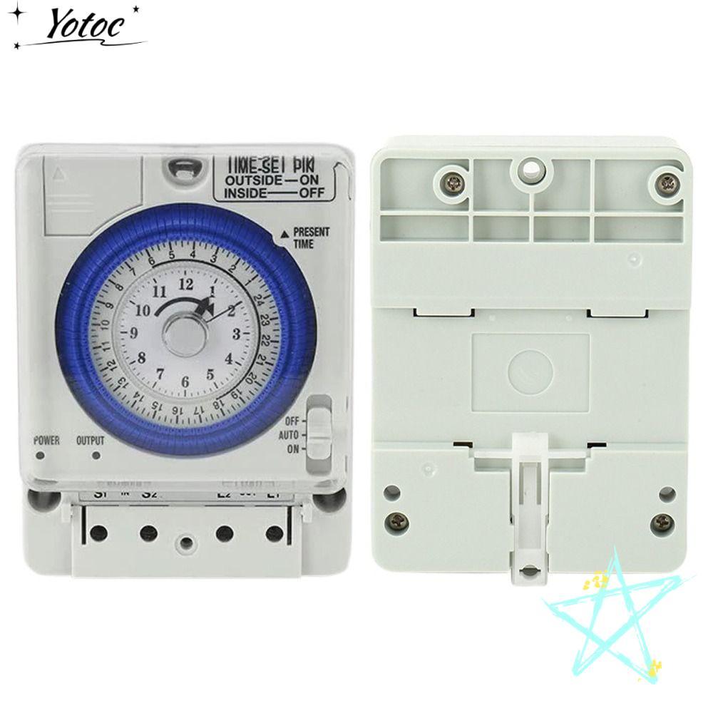 YOTOC โปรแกรม Controller, Easy To Operate ที่แม่นยํา Interval Controller, ประหยัดไฟฟ้า Analog Time C
