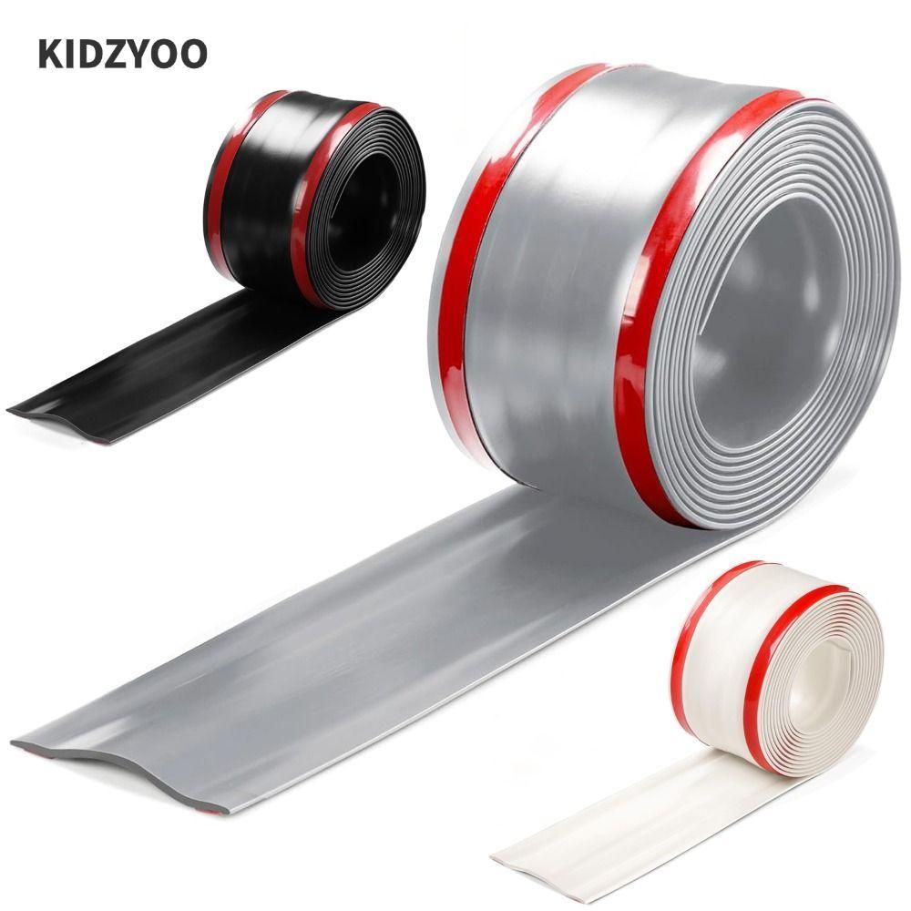 KIDZYOO ฝาครอบสายเคเบิลพื้น, PVC 1m Wall Wire Concealer, Professional Self Adhesive Universal Soft Cable Protector ในครัวเรือน