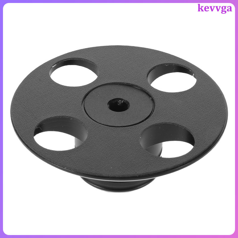 Black Turntable Record Clamp Stabilizer Metal Dampening Accessory kevvga