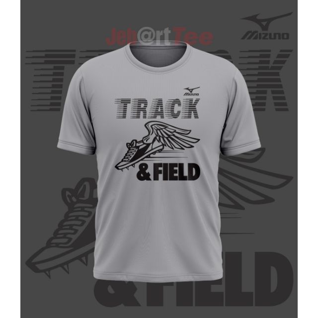 เสื้อแข่งเสื้อยืด Mizuno Track & Field