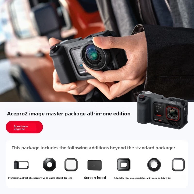 Insta360 Ace Pro 2 Video Master Package กล้องแอคชั่นแคม 8K เลนส์ Leica thumbnail 3