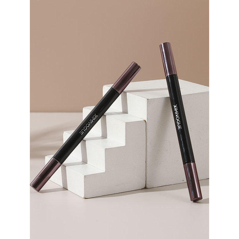 XIMIVOGUE Ximei Eslite Cool Black ความหนาอายไลเนอร์ปลายคู่