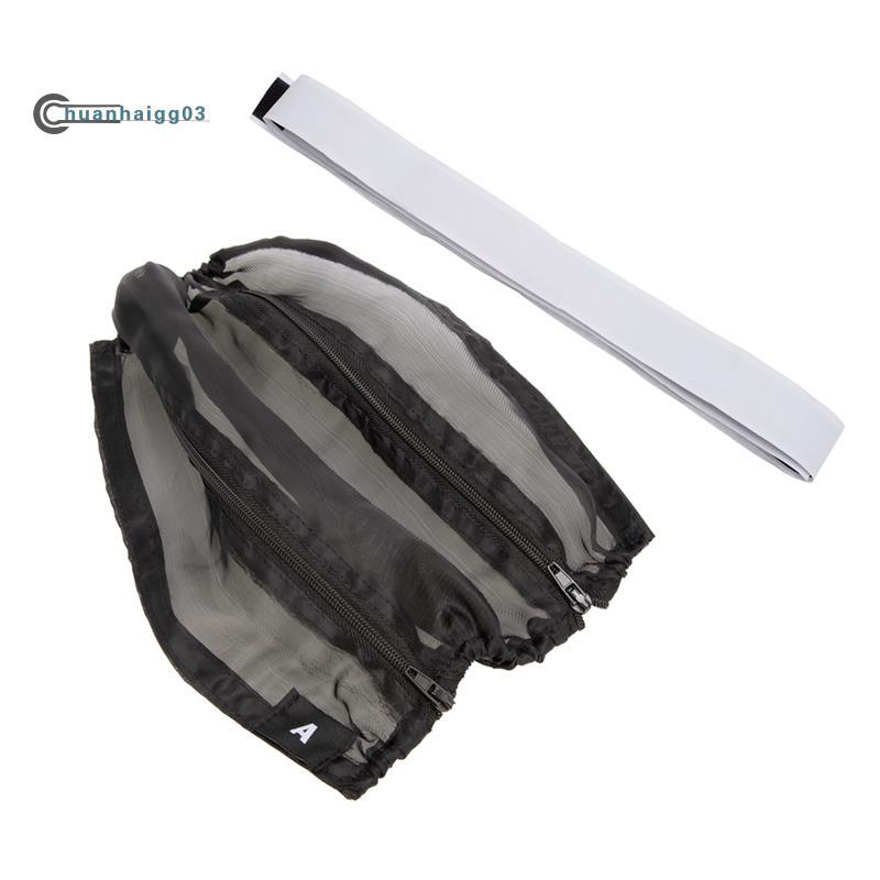 (chuanhaigg03)Zipper-Type Nylon Mesh Cover Chassis Dust Water Proof Net Cover Protection for TT-01 T