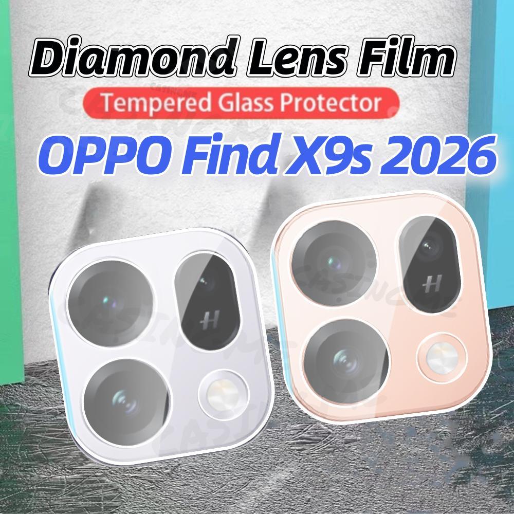 OPPO ค้นหา X9s 2026 3D กล้องเลนส์ Protector สําหรับ OPPO ค้นหา X9s FindX9 Pro Ultra s 5G 4G ใสกระจกนิรภัยกลับกล้องป้องกัน