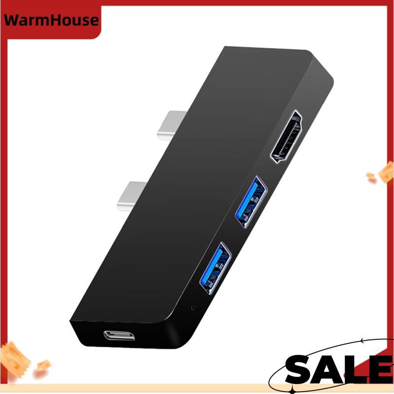 Type-C Dock Splitter Type-C USB Hub Adapter Adapter Adapter สําหรับ Pro 8