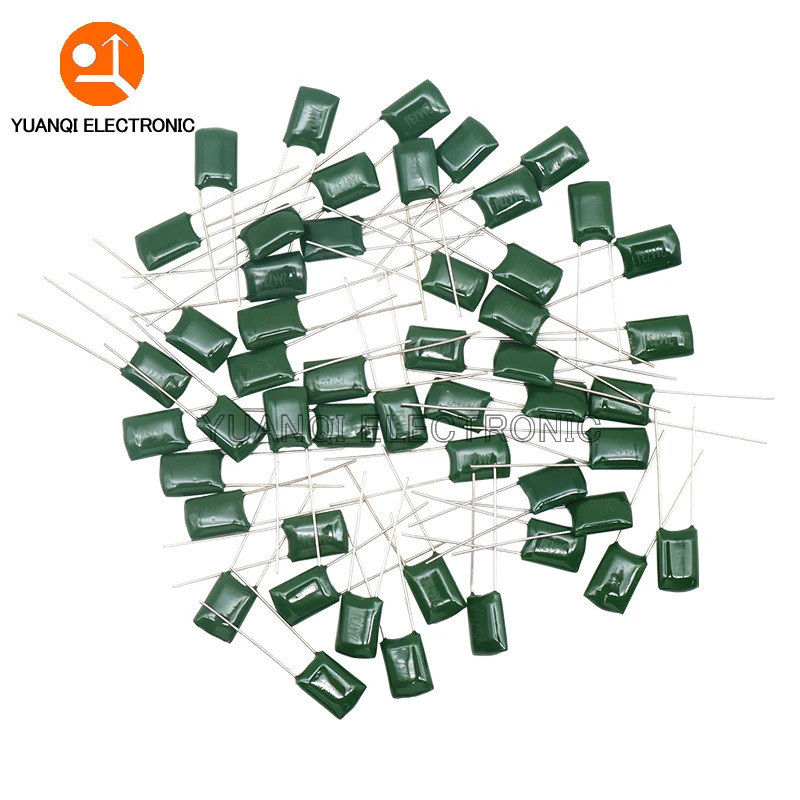 50PCS 100V โพลีเอสเตอร์ฟิล์มตัวเก็บประจุ 330PF 470PF 560PF 102 222 472 103 223 333 473 104 1NF 2.2NF