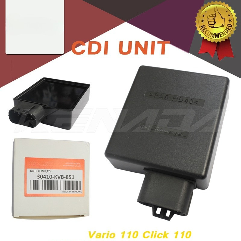 กล่อง CDI CLICK Click110(คาร์บู) กล่องไฟเดิม (คาร์บูใส่ได้ทุกรุ่น)  Click Play กล่องไฟคลิกคาร์บู กล่