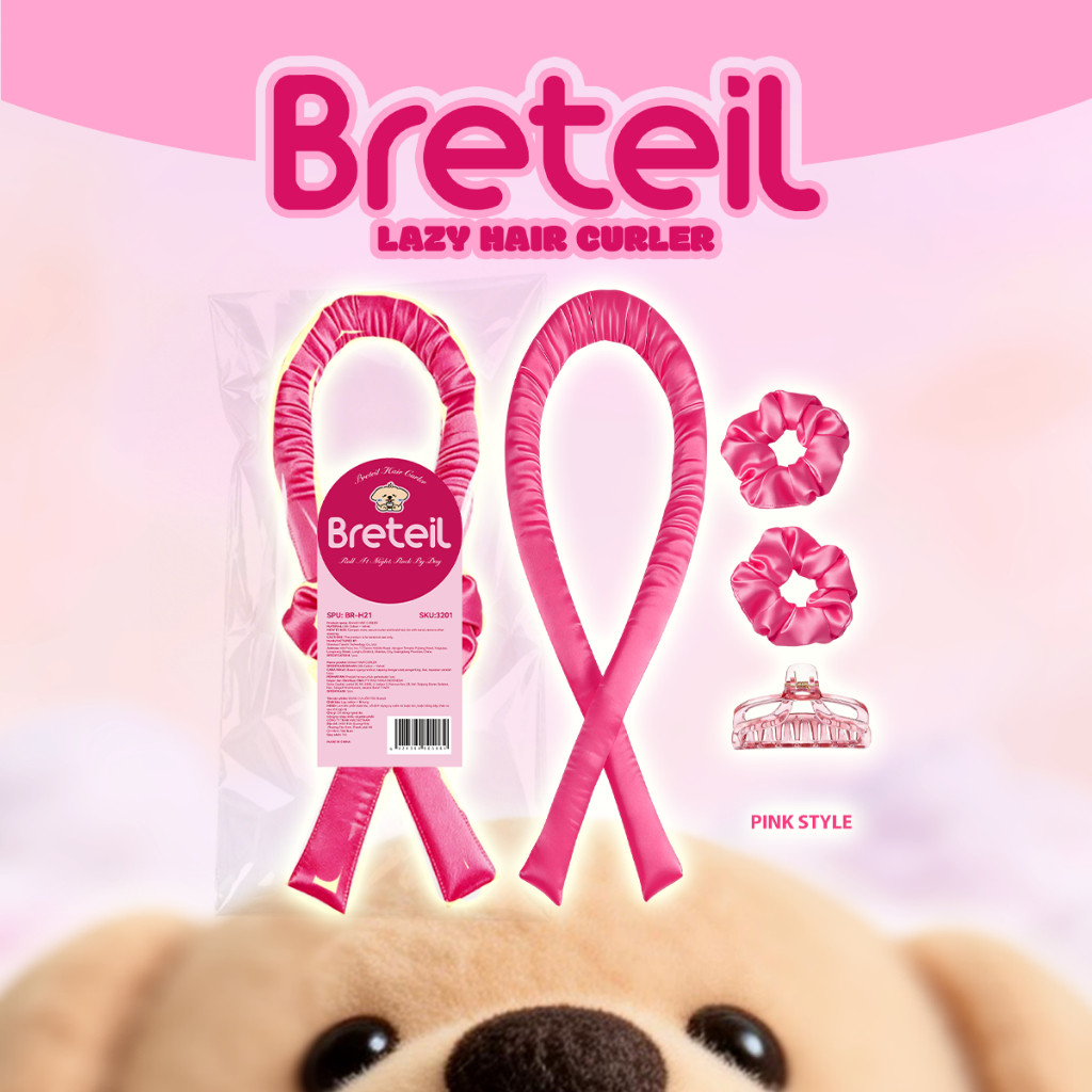 Breteil เครื่องม้วนผมฟองน้ำ - นุ่มสบาย ไม่ทำร้ายเส้นผม BR-H11